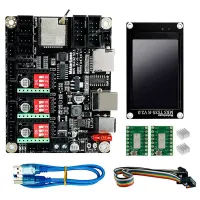 MKS DLC32 32Bits GRBL Offline Controller TS35-R LCD Display for CNC3018 MAX PRO Upgrade Kit, CNC Engraving Machine