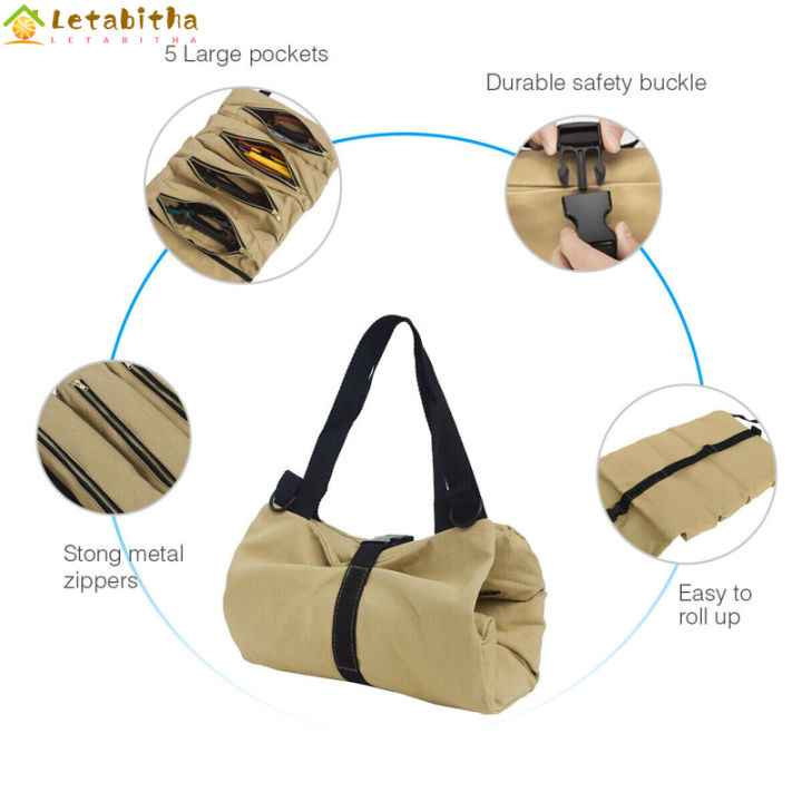 letabitha-กระเป๋ากระเป๋าเครื่องมืออเนกประสงค์-กระเป๋าแขวนอเนกประสงค์สำหรับไขควงซ็อกเก็ต