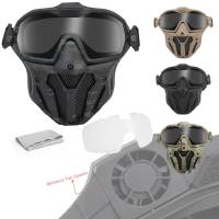 หน้ากากพัดลม Tactical ANTI-FOG Mask 2 เลนส์
