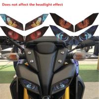 Motorcycle Accessories Headlight Protection Sticker Fairing Headlight Sticker Guard Sticker for MT-09 2017