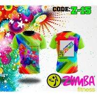 2023และ Zumba ฤดูร้อนใหม่สุภาพสตรีเสื้อยืดเต็มระเหิดผ้าฝ้ายเสื้อยืด3D ระบายอากาศแขนสั้น TEE