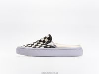 รองเท้าVans Slip-On Mule Checkerboard ไซส์.36-44 เบา ใส่สบาย รองเท้าแบบสวม ลายตราง ส่งไว ส่งเร็ว *มีปลายทาง