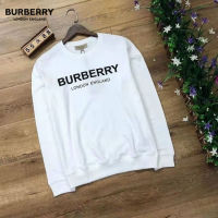 ยุโรปและอเมริกาใหม่ Burberris พิมพ์รอบคอเสื้อกันหนาวฤดูใบไม้ผลิและฤดูใบไม้ร่วงแนวโน้มแฟชั่นอเนกประสงค์คู่ด้านบน