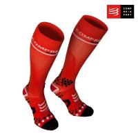 Compressport ถุงเท้ายาว FullSocks V2 RED size 5M