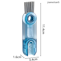 ?[Jiam] แปรงทำความสะอาดขวดแบบ3 in 1, แปรงทำความสะอาดถ้วยอเนกประสงค์อุปกรณ์ทำความสะอาดขวดน้ำแปรงรูปตัวยูซิลิโคนขนาดเล็ก