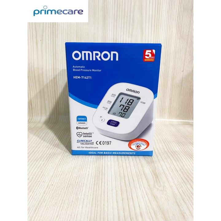 Omron HEM 7142T1 Digital Bluetooth Blood Pressure Monitor with