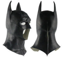 Bat Masks Man Full Head Mask Latex Bruce Wayne Dark Knight Cosplay Bats Mask Halloween Party 1989 Version