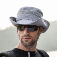 Outdoor fishing hat fishing mountaineering hiking mens sun visor sun hat summer foldable fisherman hat 【BYUE】