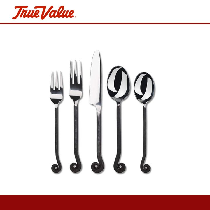 Treble Clef 20 Piece Flatware Set, Service for 4