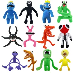 Roblox Doors Rainbow Friends Robot One-eyed Plush Toy Soft Dolls Christmas  Gift - Escorrega o Preço