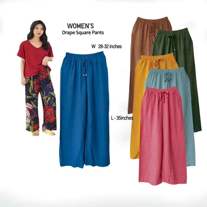 Loose Pants for Women (Inspired by Uniqlo) | Lazada PH