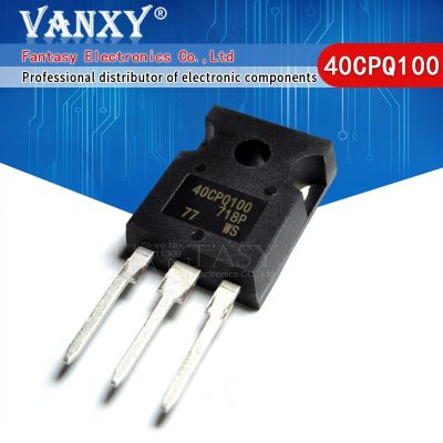 5pcs 40CPQ100 TO-247 40CPQ100PBF Schottky diode new original WATTY Electronics