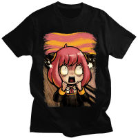 Japanese Anime Spy X Family Anya Forger Graphic Print T Shirt Men 100 Cotton Tshirt 100% Cotton Gildan