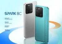 TECNO Mobile SPARK 8C [3+64GB] แบต5,000mAh จอ6.56” เครื่องศูนย์แท้ รับประกันศูนย์13เดือน