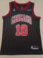 Ready Stock Ready Stock Mens No.10 Demar Derozan Chicago Bulls Swingman Jersey - Black