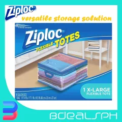 Ziploc ZIPLOC 10-GALLON XL FLEXIBLE TOTE at