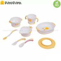 PiyoPiyo Step-One Meal Traning Set ชุดรับประทานอาหาร 8 ชิ้น