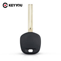 KEYYOU 20x สำหรับ Toyota สำหรับ Lexus Transponder Blank Car Key Shell พร้อม Uncut 46Mm Key Blade Chip Case