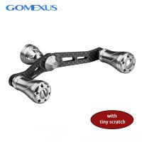 ZZOOI Gomexus Carbon Double Handle Eging For Shimano Spinning Reel Handle Vanford Stradic Twinpower 98mm Tunning Handle Defective