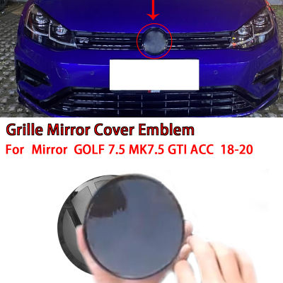 Front Grille Mirror Cover Emblem + Rear Trunk Lid Emblem Car accessories Fit for for ACC GOLF 7.5 MK7.5 GTI 2018