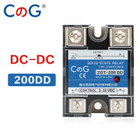 CG 200A 220โวลต์380โวลต์600โวลต์แรงดันไฟฟ้าขนาดใหญ่เฟสเดียว JGX DC ควบคุม DC ระบายความร้อน3-32VDC เพื่อ5-220VDC DD โซลิดสเตรีเลย์