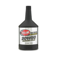 น้ำมันเครื่องมอเตอร์ไซด์-20W50 (V-Twin) RED LINE Motorcycle Oil