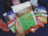 สินค้าขายดี แว๊กซ์กำจัดขน แว๊กซ์อุ่น เม็ดแว๊กซ์ wax waxbeans 5กลิ่น