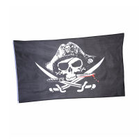 ?【Lowest price】MH 90*150CM Pirate Flags Skull และ crossbones sabes Swords Flags Halloween Decor