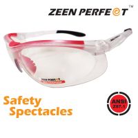 แว่นตา Safety ZEEN PERFECT กรอบแว่นมียางรองกันหน้าผากและยางรองจมูก กันเหงื่อ กันลม กัน UV400 ผ่านมาตราฐาน ANSI Z87.1 American Standard