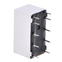 Yingke 12V คอยล์ Bistable แลทชิ่งรีเลย์ Dpdt 30vdc 2a 1a 125vac Hfd2/005-s-l2-d จริง