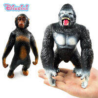 จำลอง Big Chimpanzee Gorilla Animal Model Action Figure Fairy Garden อุปกรณ์ตกแต่งของขวัญสำหรับเด็กของเล่นเพื่อการศึกษา