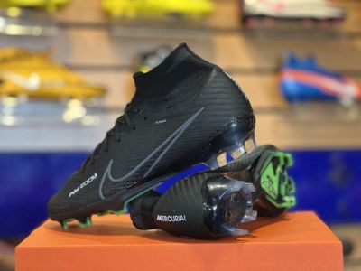 【Special Deals】 2023 New Mens Durable and Breathable Football Shoes Air Zoom 15 Elite FG สตั๊ด รองเท้าฟุตบอล รองเท้าสตั๊ด 100% Authentic