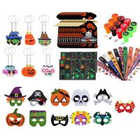 Halloween Party Favors Assortment Bulk Goodie Bag Fillers Goodie Bag Fillers Trick-or-Treat Supplies Glow in The Dark Stickers Stamps for Kids Treat Bag Gifts Party methodical