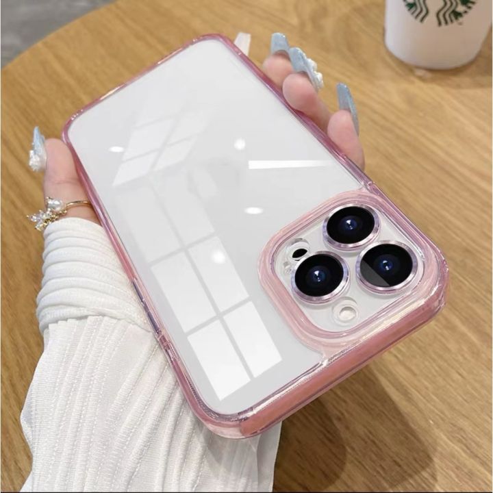 เคสโทรศัพท์มือถืออะคริลิคแข็ง-แบบใส-สําหรับ-compatible-for-iphone-13-pro-max-12-pro-max-11-pro-max-case-transparent-acrylic-hard-case