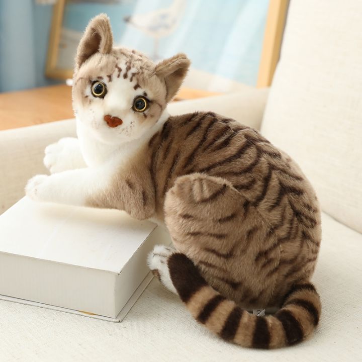 cc-26-30-40cm-real-cats-stuffed-lying-for-children-baby-kids-birthday-decoration