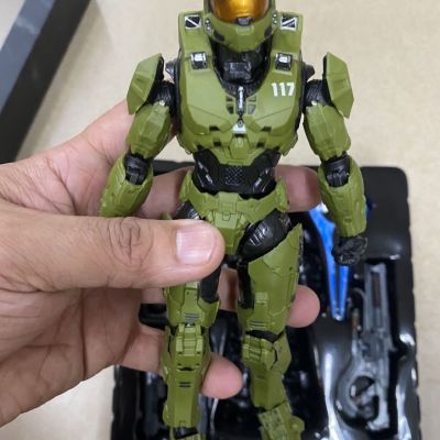 ZZOOI 18cm Halo Infinite Master Chief Mjolnir Mk Vi 1/12 Scale 17.5cm 6" Action Figure Re:Edit Gen.3 117 KoS 1000 Model Doll Toys