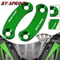 □ สำหรับคาวาซากิ ZX-6R ZX-10R ZX10R ZX6R Zx6r กระจกรถจักรยานยนต์10r กระจกบังลมฝาปิดหลุมฝาปิดเครื่องกำจัดกระจกขับเคลื่อน