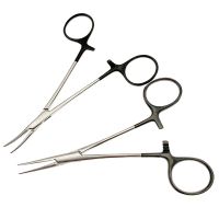 ☇♠✼ Straight curved head hemostatic forceps needle holder for pet hair clamp pliers