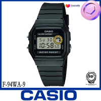 นาฬิกา รุ่น Casio Digital นาฬิกาข้อมือเด็ก เด็กนักเรียน ผู้หญิง ผู้ชาย สายเรซิน รุ่น F-94WA-8 F-94WA-9ของแท้ 100% ประกันศูนย์ Casio 1 ปี จากร้านM&amp;F888 B