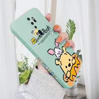 Jinsouwe เคสโทรศัพท์สำหรับ OPPO A5 2020 Oppo A9 OPPO 2020 OPPO A77S OppoA92020 Oppoa52020 Oppoa77s เคสสำหรับการ์ตูนเด็กหญิงเด็กชายวินนี่เดอะพูห์เคสใส่โทรศัพท์กล้องป้องกัน