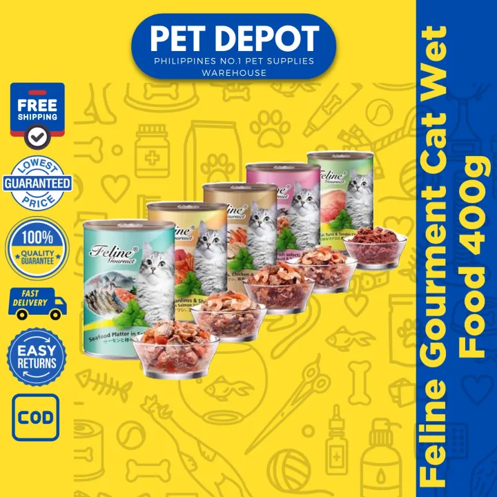 Feline Gourmet Cat Wet Food 400g Lazada PH