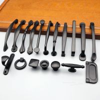 【hot】❇♟  Aluminum Alloy Bedside Table Handle Minimalist Cabinet Pulls Hardware Wardrobe Door Drawer Handles