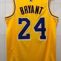 The lakers jersey number 23 James 24 densely embroidered basketball sports wear 7 8 nets Owen 11 vest