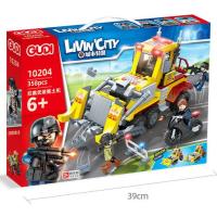 ProudNada Toys ตัวต่อ ตำรวจ หน่วยสวาท GUDI LIVINCITY POLICE 358 PCS 10204