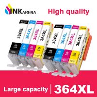 Inkarena อะไหล่สำหรับ Hp 364xl ตลับหมึกเต็ม2ชุดขนาด364 Xl สำหรับ Hp364 Deskjet 3070a 5510 6510 B209a C510a เครื่องพิมพ์ C309a