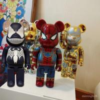 {ขายดี} ตุ๊กตาหมี Violent Bear bearbrick Venom Iron Spiderman Influencer Bear F34L สําหรับตกแต่งออฟฟิศ