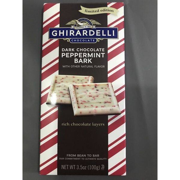 Ghirardelli Dark Chocolate Peppermint Bark | Lazada PH