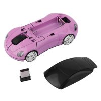 ขายแฟลช Creative 2.4GHZ Wireless Car Shape Mouse 1600DPI Wireless Optical Mouse Mice