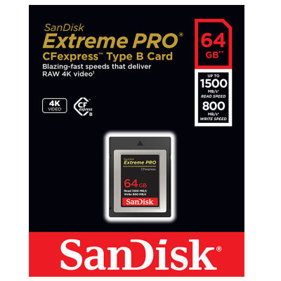 Sandisk Extreme PRO CFexpress Type B  Card