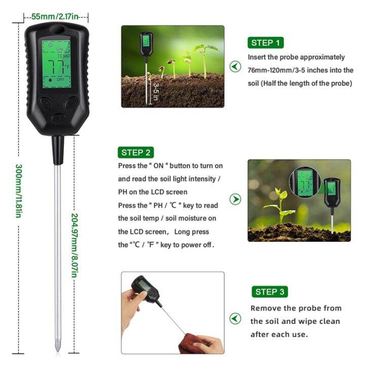 4-in-1-soil-ph-meter-monitor-temperature-sunlight-tester-digital-backlight-for-gardening-plants-farming